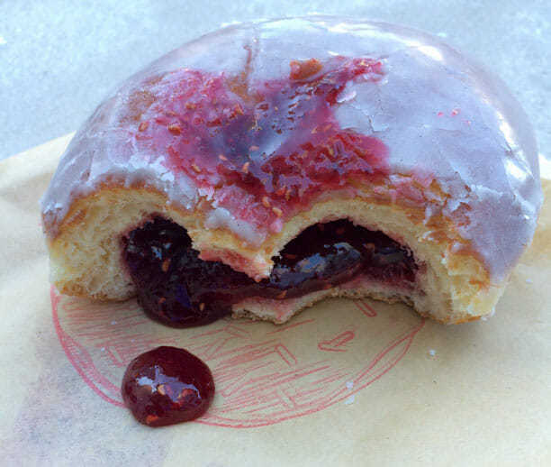 Raspberry Jelly Doughnut