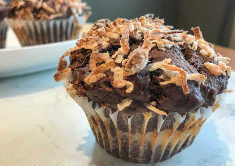 Choco-macaroon Muffin Recipe