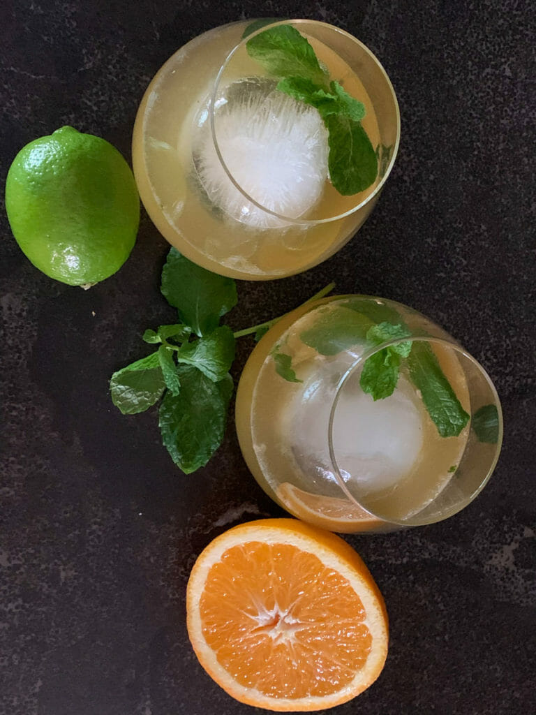 Honey Orange Whisky Refresher