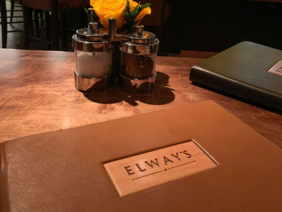 Elway's Ritz Carlton Denver
