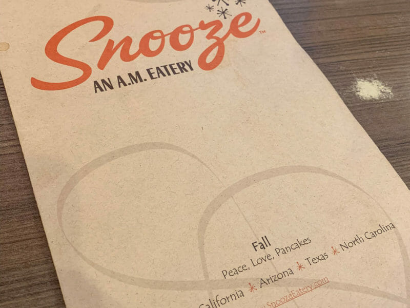 Snooze an A.M. Eatery