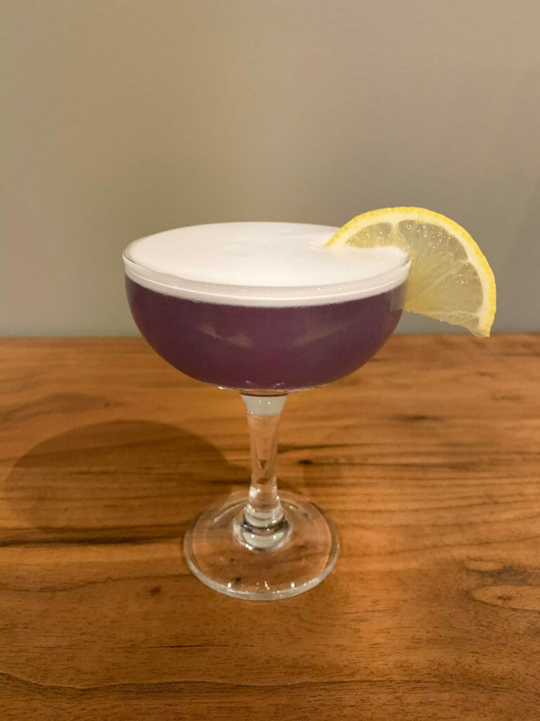 Violette Sour Cocktail 1