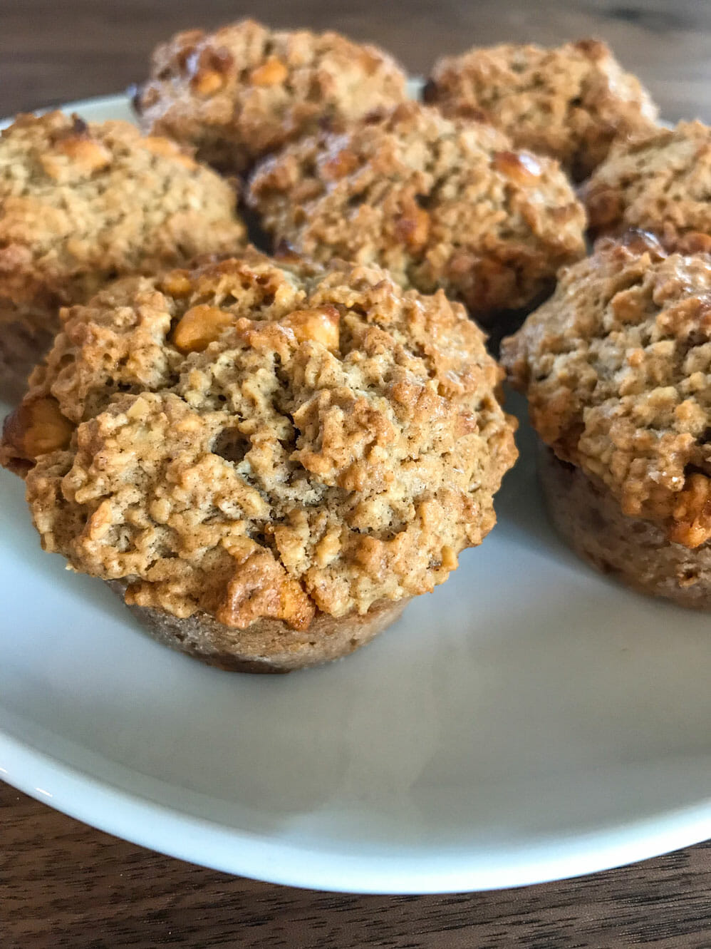 Oatmeal Butterscotch Muffins