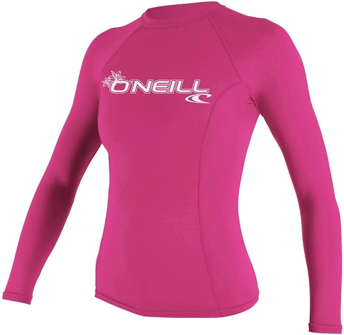 Women's O'Neill Basic Skins UPF 50+ Long Sleeve Rash Guard