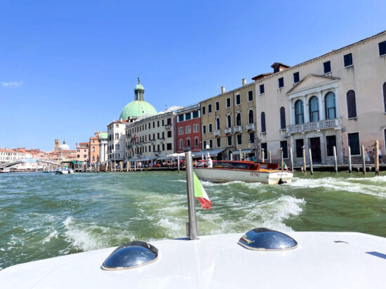 Two Days in Venice - Water Taxi
